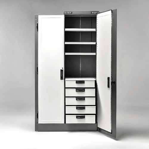 Wooden Garage Cabinet